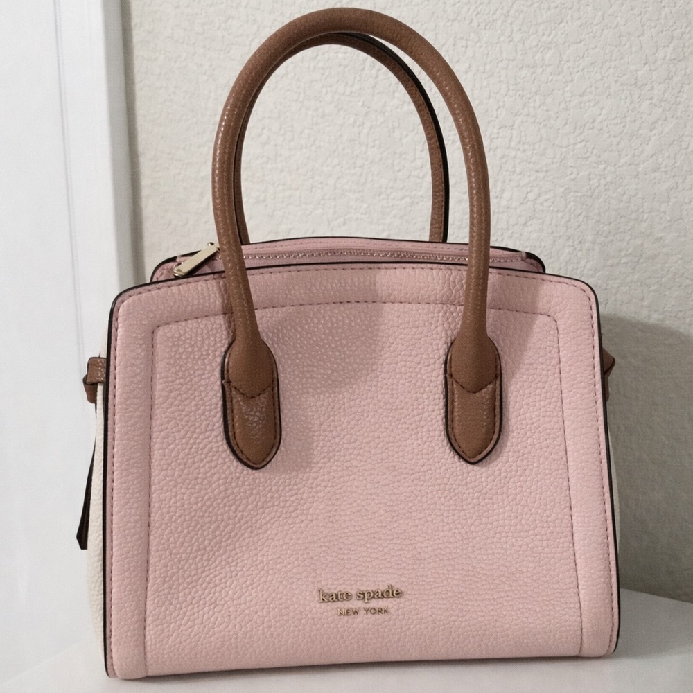 Kate Spade Leather Satchel Crossbody Bag
